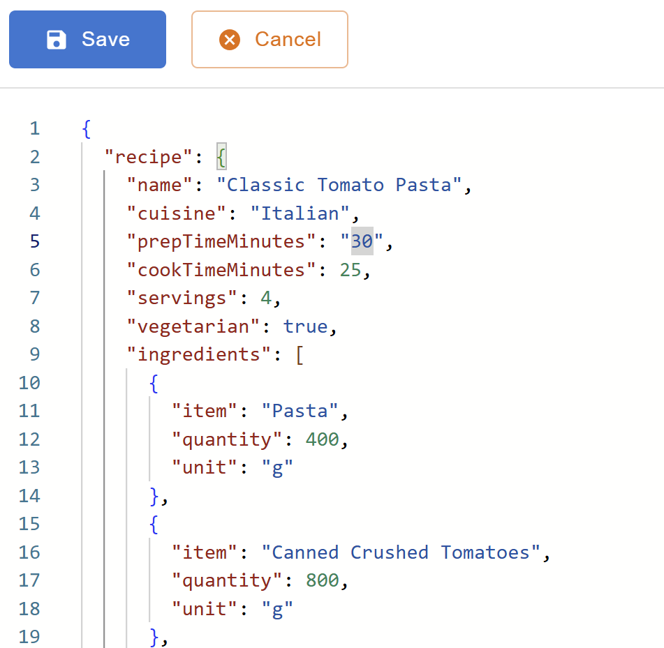 Source View Editing